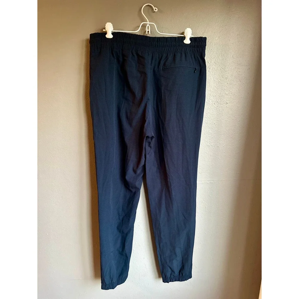 Banana Republic Mens Jogger Elastic Waist Drawstring Navy Blue Size Medium‎
